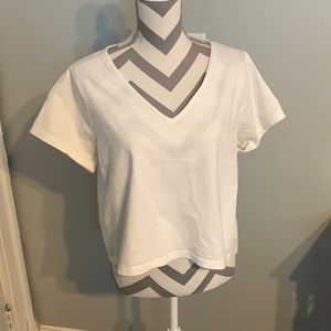 Madewell crop tshirt